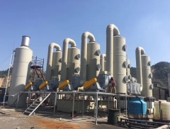 電鍍園區(qū)酸堿廢氣中和